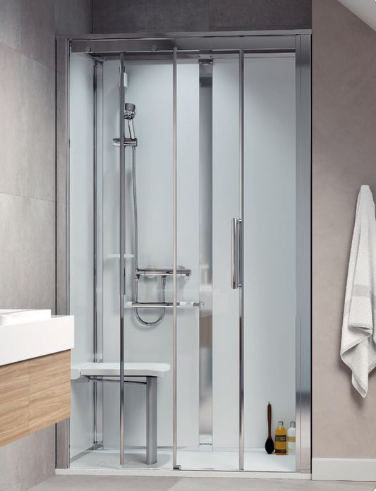AKW Onyx Complete Shower Cubicle 1200x800mm