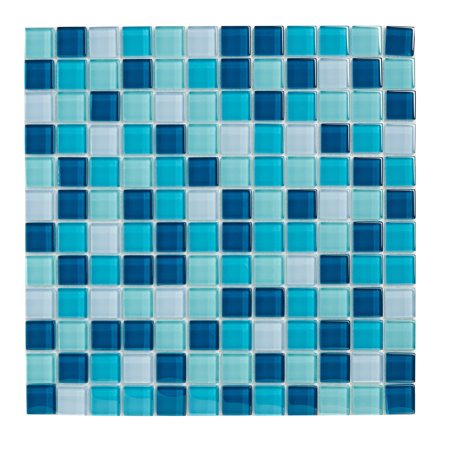 Blue Mosaic Border Tile 300x300x8mm