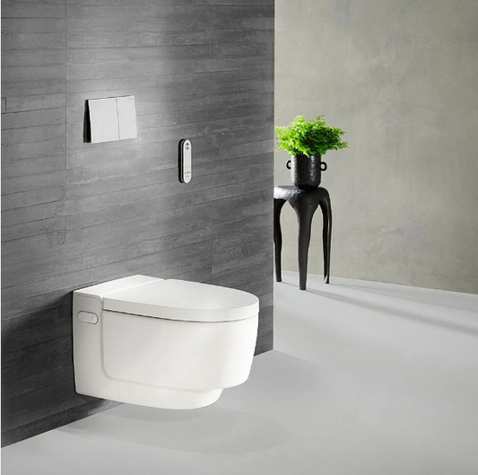 Geberit AquaClean Mera Floor Standing Care Wash&Dry Toilet
