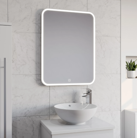 Alder LED Chrome Mirror