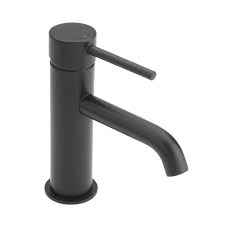 Monoblock Mixer Tap with Click Waste - Black